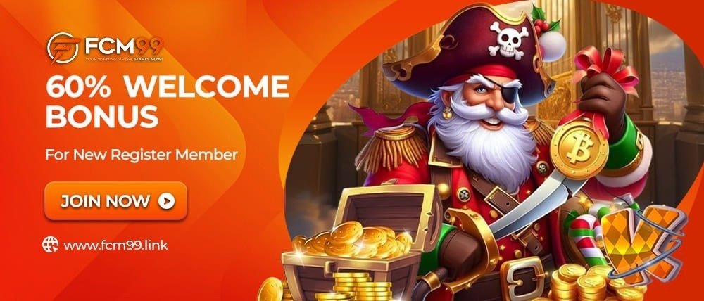 fcm99 60% welcome bonus