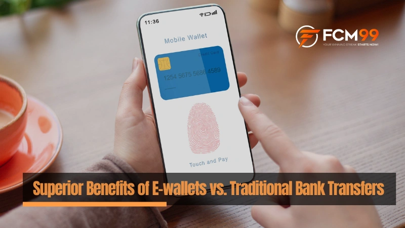 Benefits of e-wallets over bank transfers